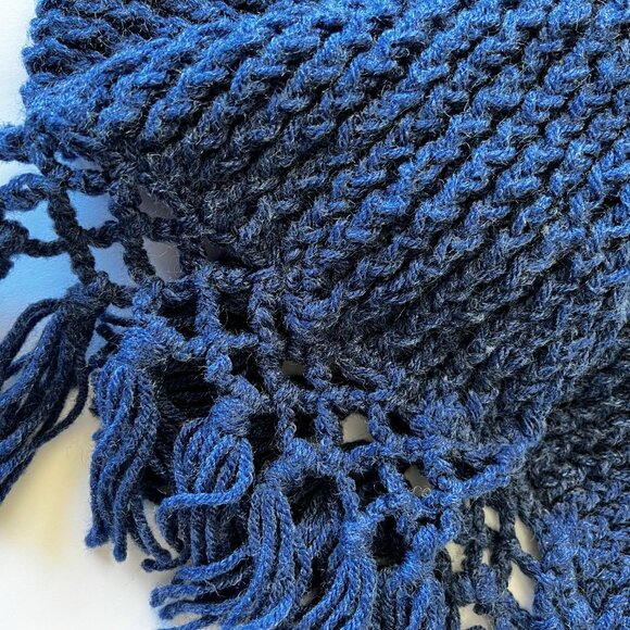 MEN'S/UNI-SEX  LONG THICK CABLE WINTER SCARF - Picture 5 of 6
